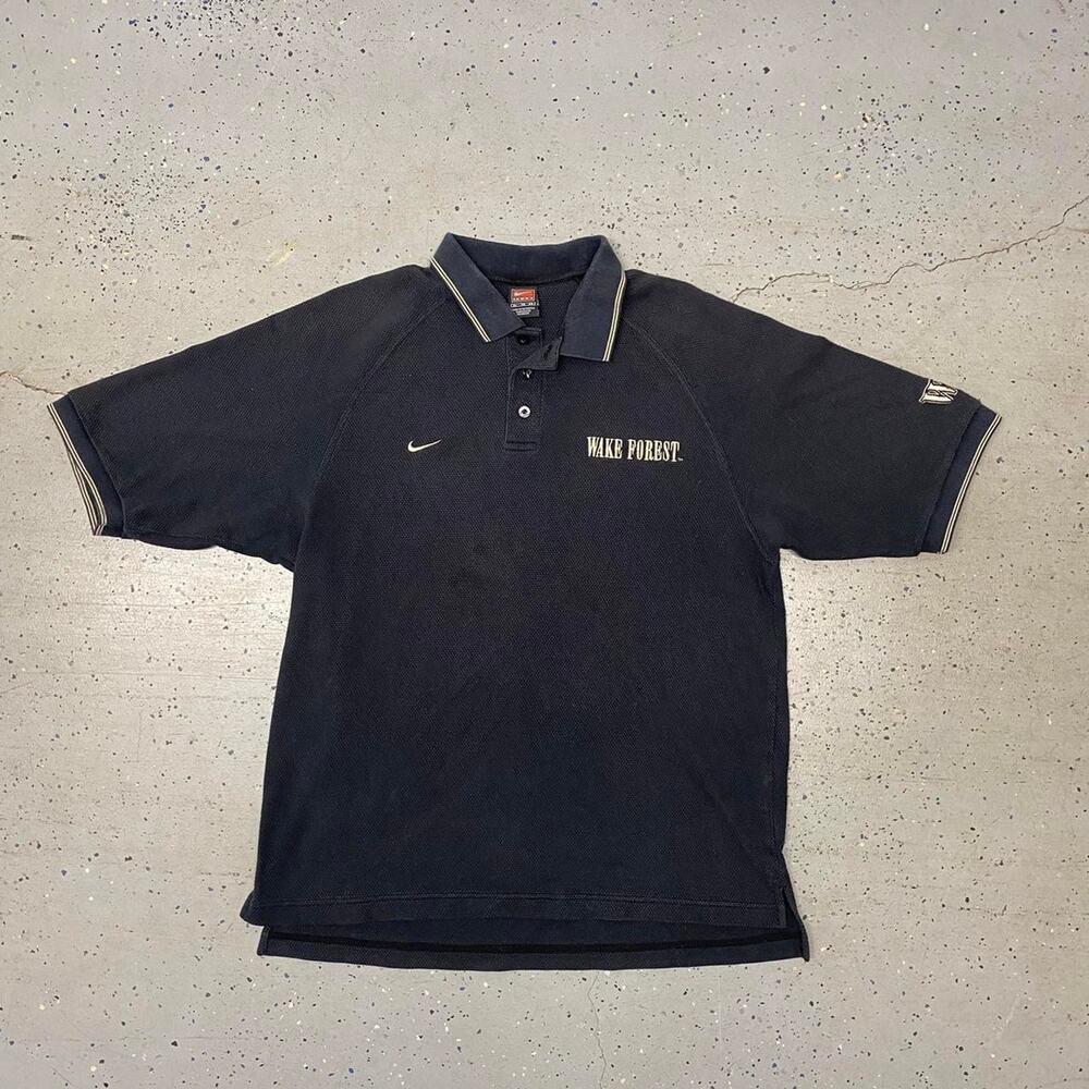 Y2K/90s Nike Wake Forrest Polo Shirt